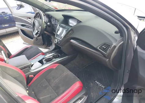 2019 Acura Mdx Tech A-Spec Pkgs z USA, uszkodzony, nr VIN 5J8YD4H07KL011714